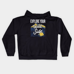 Explore your Wild Side Kids Hoodie